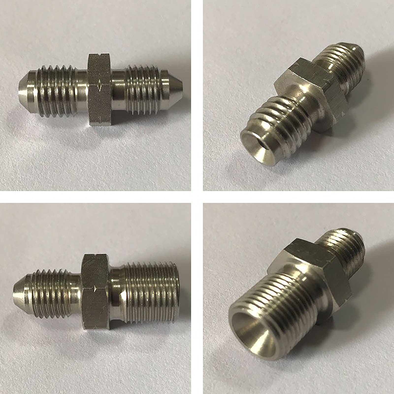An3 Car Modification Brake Hose Stainless Steel Reducer Screw Adapter Car Parts