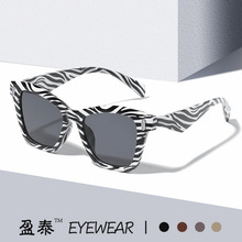 跨境新款猫眼太阳镜 欧美时尚网红同款INS眼镜简约前卫墨镜混批发