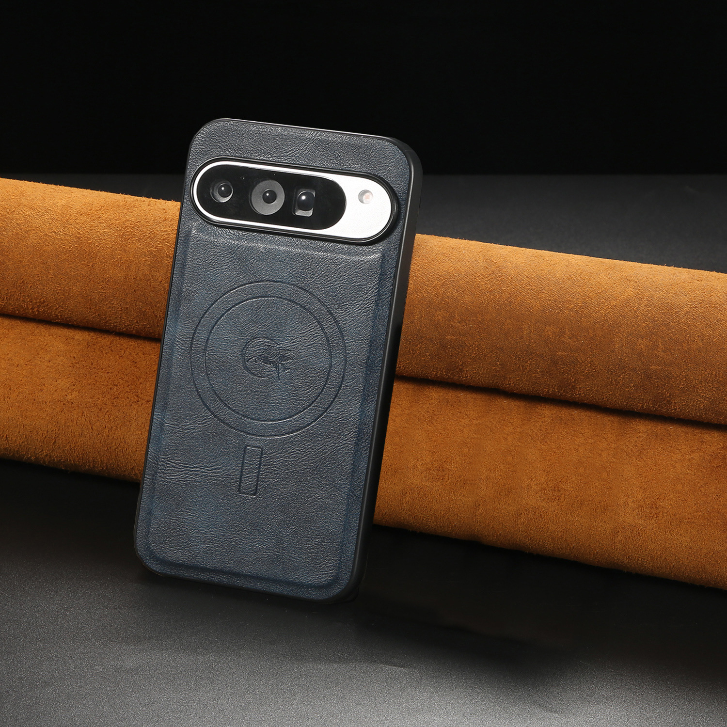 Blue phone case