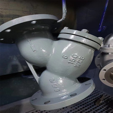 GL41H-64C DN250碳钢法兰Y型过滤器 管道流体介质/参数