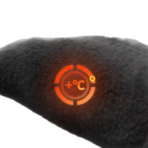 Autumn and winter touch screen men's and women's two-finger ski gloves plus velvet to keep warm and non-slip for riding and takeaway riders driving single-sided gloves