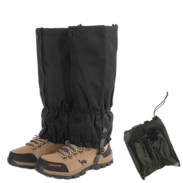 Cross-border 600D Oxford Cloth Outdoor Mountaineering Hiking Snow Cover Winter Snow Leg Protectors Ski Waterproof Sand-proof Foot Cover