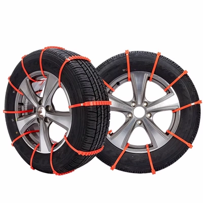 Trucks, Universal Type That Won'T Damage – Tire snow chain - 10-cable-ties-one-tire