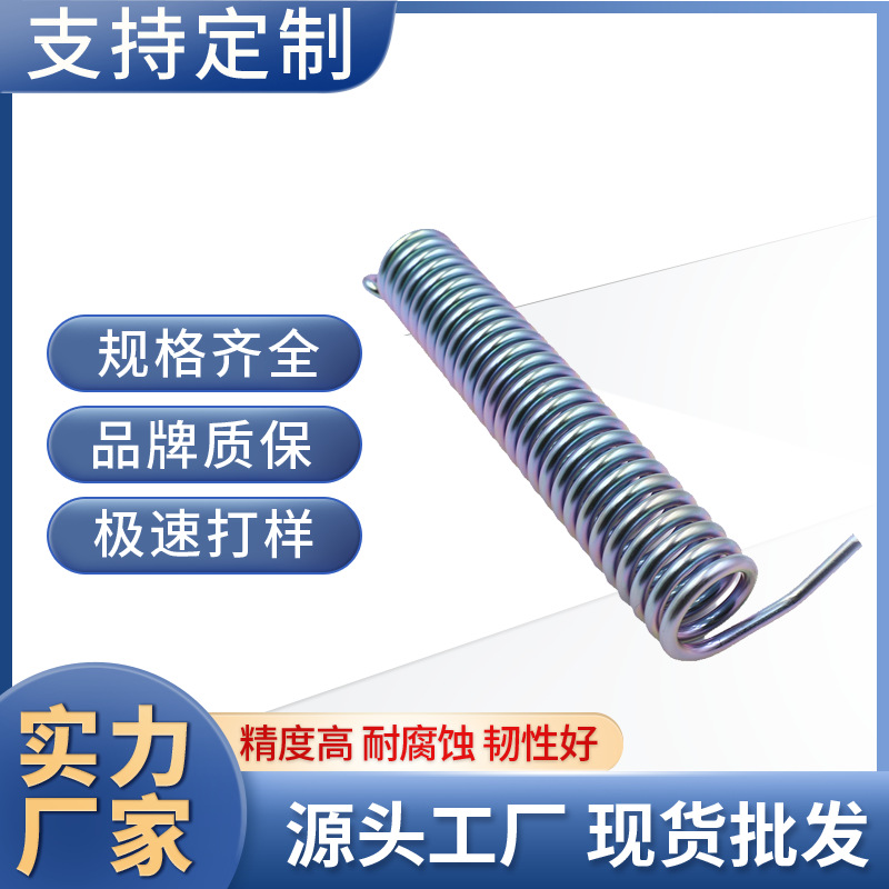 SWP-B琴钢丝4.0mm扭转弹簧 电镀彩锌弹簧 拉簧1.1mm自恢复扭簧