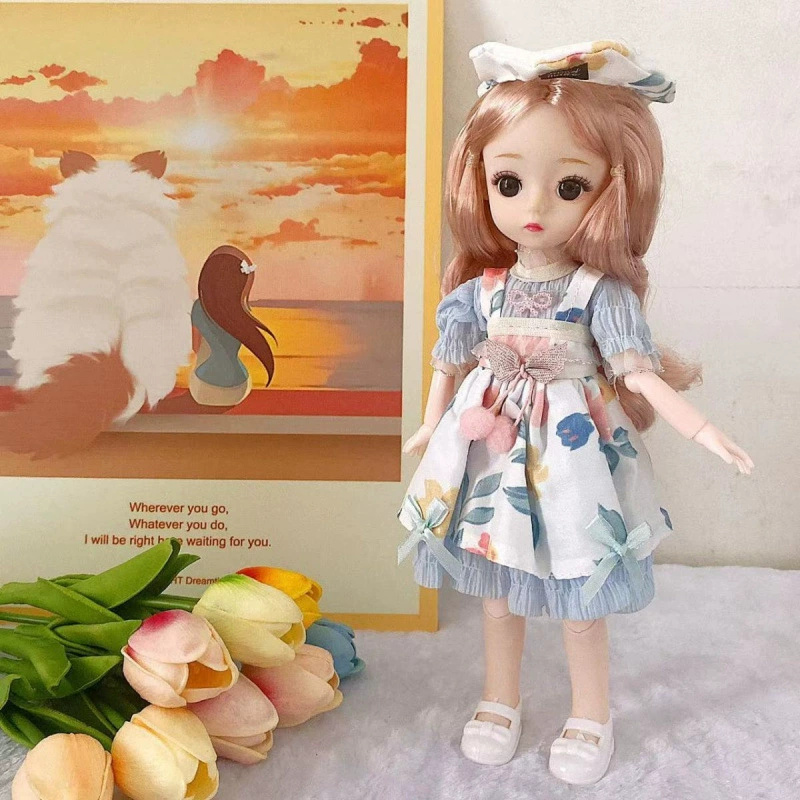 Кукла, набор принцессы, семейная игрушка, 30 см, 3D