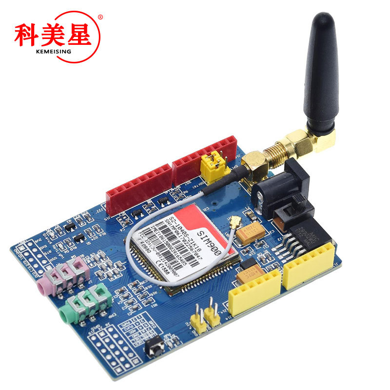 SIM900模块 4频开发板GSM/GPRS 短信无线数据超TC35i