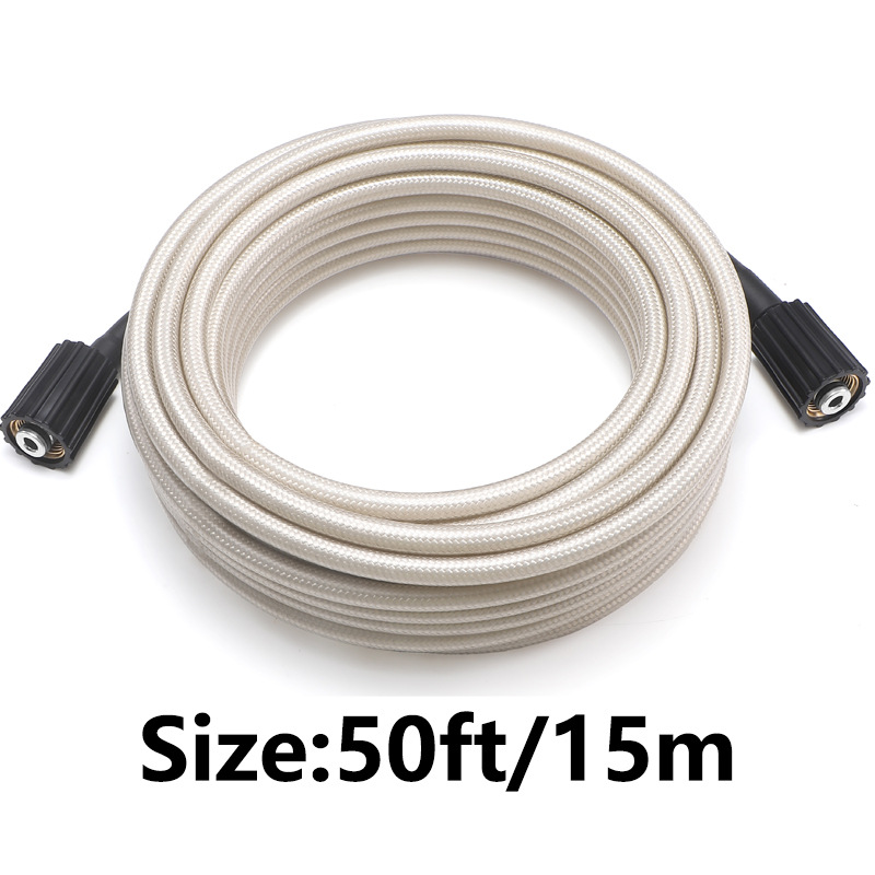 高压清洗机水管High pressure washer hose 透明灰色