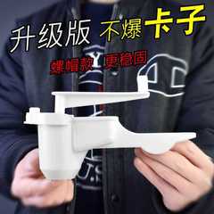 廚房攪蒜器家用小型手搖絞蒜泥機多功能手動姜蒜攪碎機塑料磨泥器