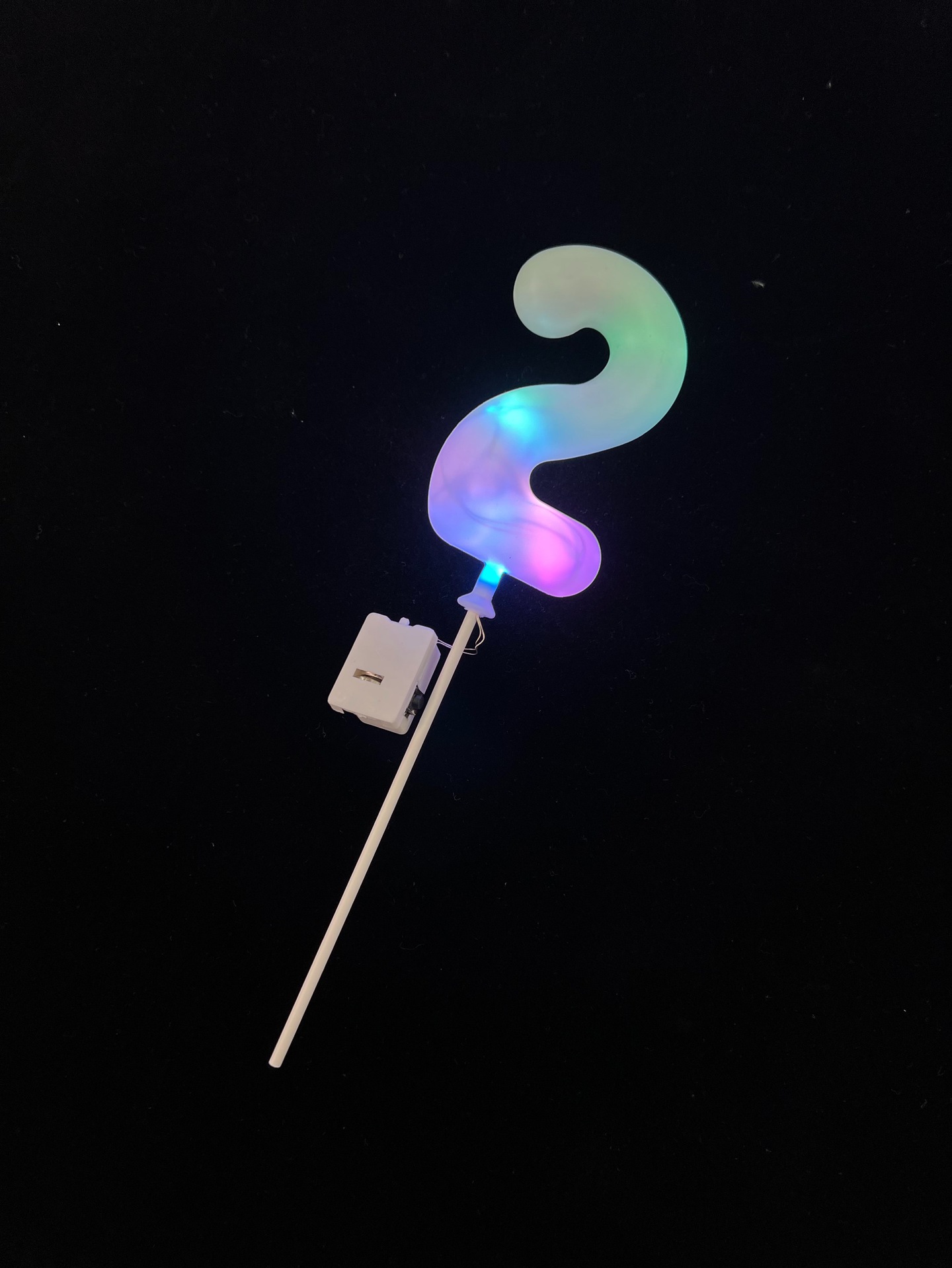 Decoración LED para torta de cumpleaños
