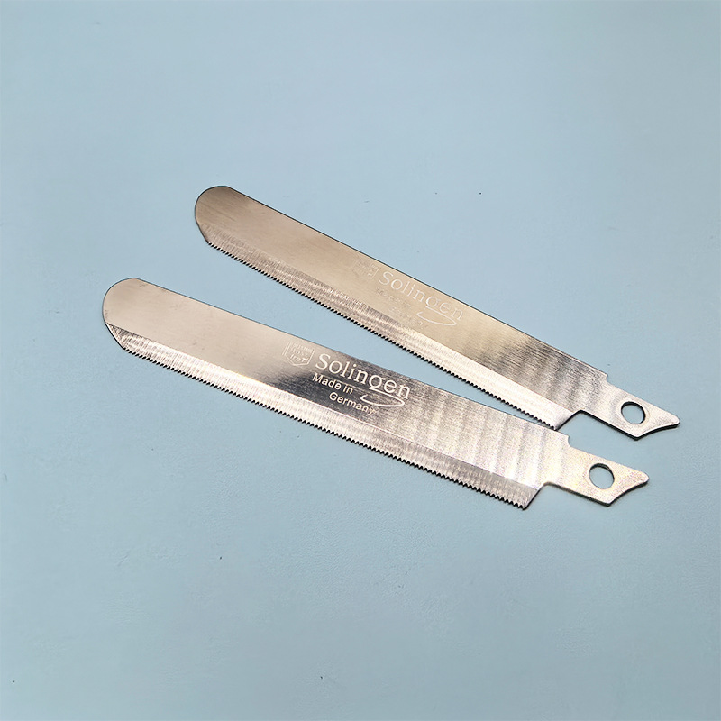 厂家现货餐厅刀具据扒刀片 烘焙点心切片工具420不锈钢牛扒刀刀片