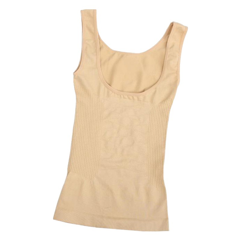 Vientre que forma la ropa Chaleco de soporte de pecho para las mujeres posparto sin costuras en forma de U corsé mono Chaleco de corsé sin costuras para las mujeres