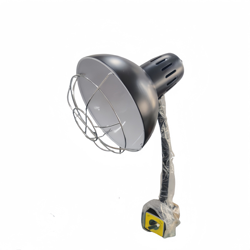 开关式磁力座强力磁铁带防护罩冲床铣床机床工作灯PD-043磁性灯座