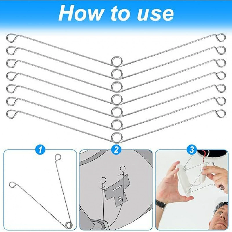 Освещение для скрытого монтажа с пружинным зажимом, аксессуары для освещения для скрытого монтажа с торсионной пружиной из нержавеющей стали Декор абажура для скрытого монтажа