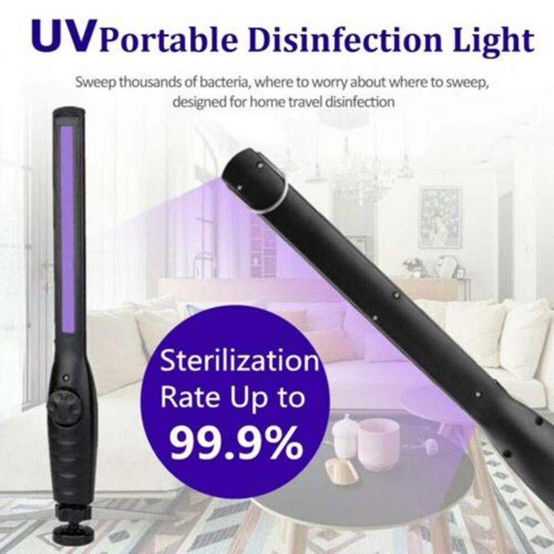 LED 紫外線消毒スティックハンドヘルド紫外線消毒ランプポータブル UVC 滅菌スティックはダニを除去し、細菌と臭いを除去します|undefined