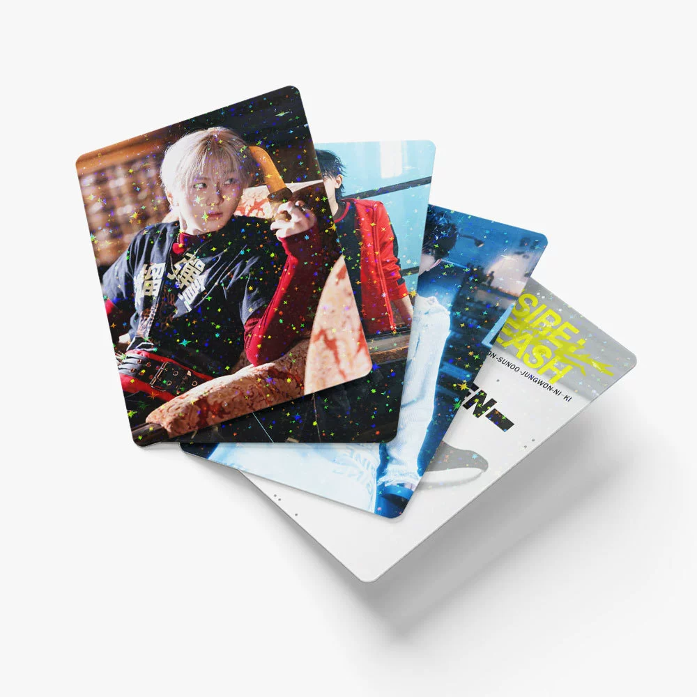 Поп selling 45 Е группы звёздных лазерных открыток KPOP звезда периферийная LOMO маленькие открытки