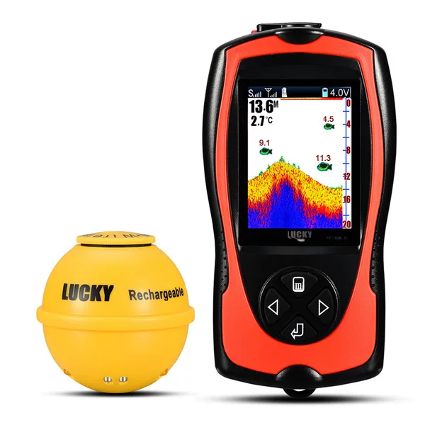 Color screen sonar wireless fish finder visual HD underwater fish finder outdoor intelligent fishing gear