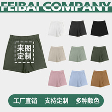 可定制夏季短裤班服团建服 大幅数码印烫花工艺时尚 舒适透气