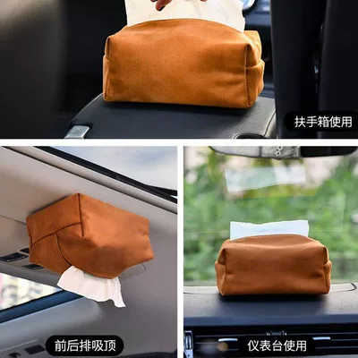 for Car Sunroof, Hanging Type, High-End — Car tissue box/set