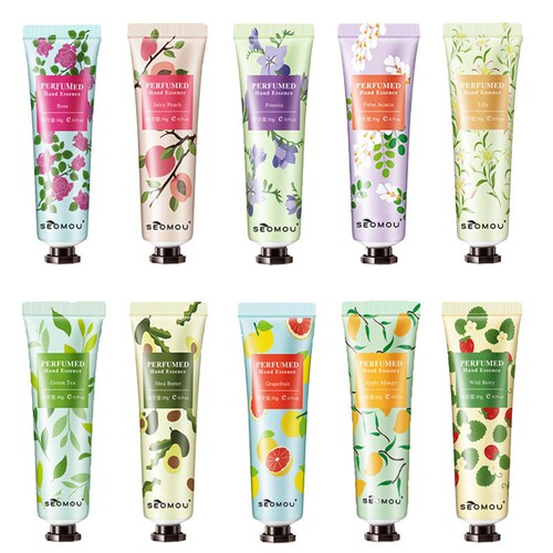 Shi Tiao Hand Cream Fruity Floral Fragrance Plant Horse Oil Hand Cream Moisturizing and Moisturizing Anti-Drying Autumn and Winter Skin Care Wholesale