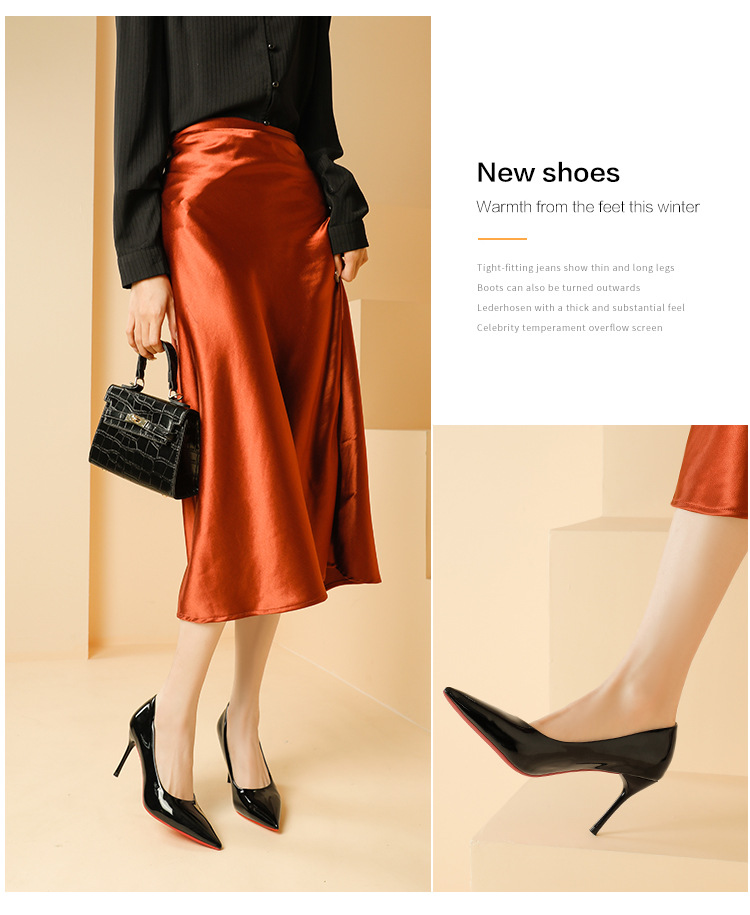 Women's Sexy Solid Color Point Toe Pumps display picture 1