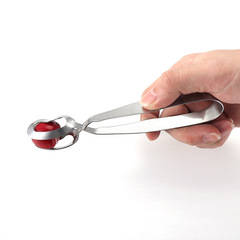 Stainless steel snail clip anti-scalding snail clip cafeteria snail clip all steel mirror light cross-border kitchen gadgets