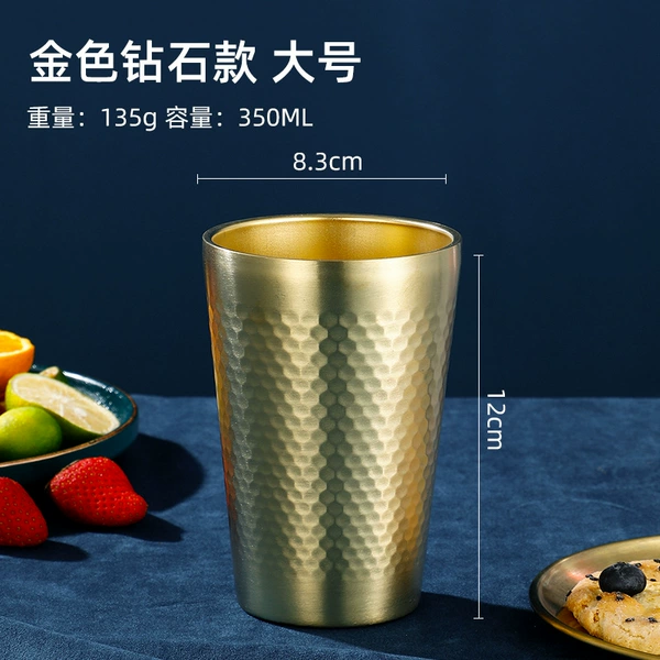 304 Diamond Cup [Gold] 350ml