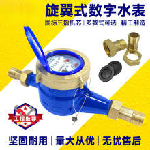 宁波旋翼式干式冷水表自来水防冻水表数字