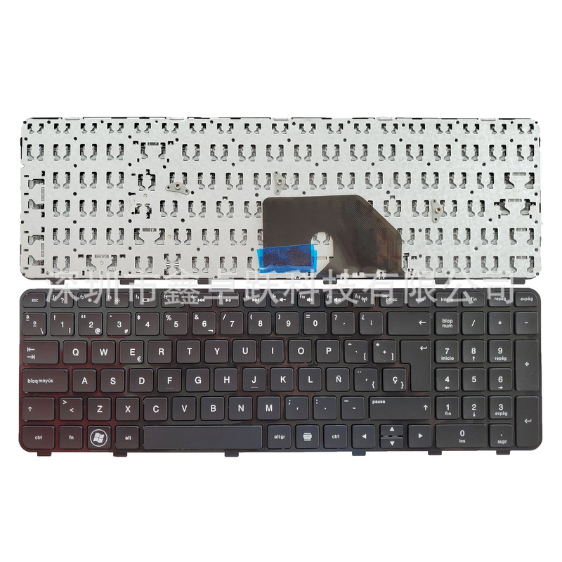 SP for HP Pavilion DV6-6000 DV6-6100 DV6-6200 laptop keyboard SP for HP Pavilion DV6-6000 DV6-6100 DV6-6200 laptop keyboard