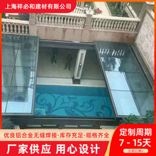 上海智能門窗采光散熱陽光房平移天窗樓梯口屋頂出口平移天窗