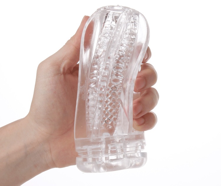 GALAKU Transparent Manual Masturbation Cup in TPE Soft Gel for Adult Men — detail image 15