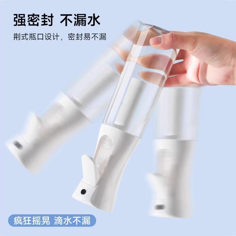 botella de pulverización de alta presión desinfección de alcohol botella de pulverización continua viajes portátiles jardinería vasos de riego