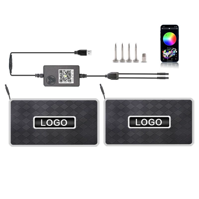 Foot Lights, Music Rhythm Sound-Controlled — Universal Foot Pad - diamond-pattern-cigarette-lighter-drag-two