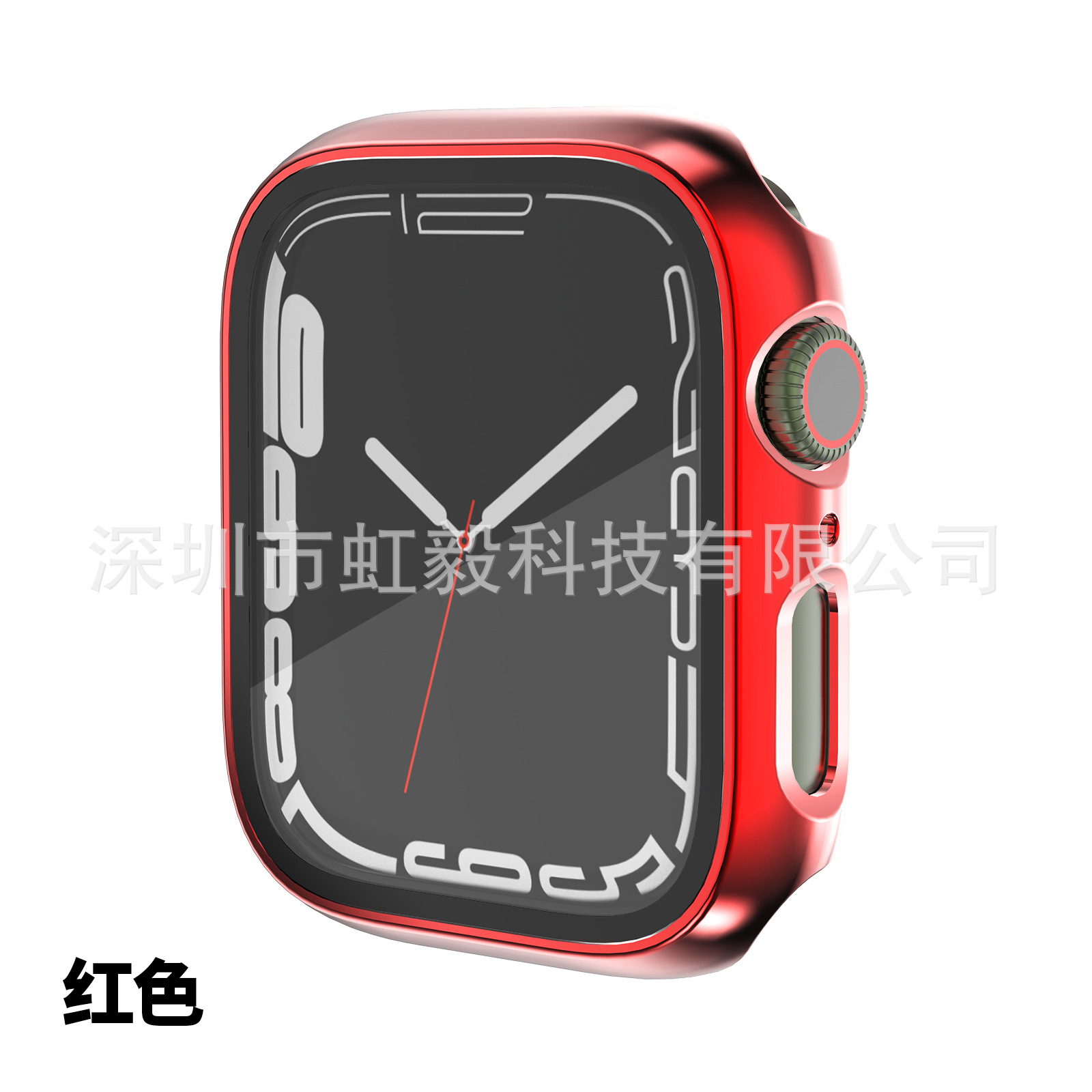 Cross-border exclusive iwatch Apple watch case SE-Series10 electroplated shell film integrated case undefined