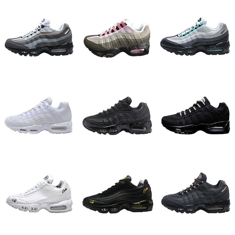 Putian Shoes Pure Original Cross-Border Air Max 95 Air Cushion Shoes Wear-Resistant Shock-Absorbing Elastic Cushioning Men's and Women's Sports Running Shoes Putian Shoes Pure Original Cross-Border Air Max 95 Air Cushion Shoes Wear-Resistant Shock-Absorbing Elastic Cushioning Men's and Women's Sports Running Shoes