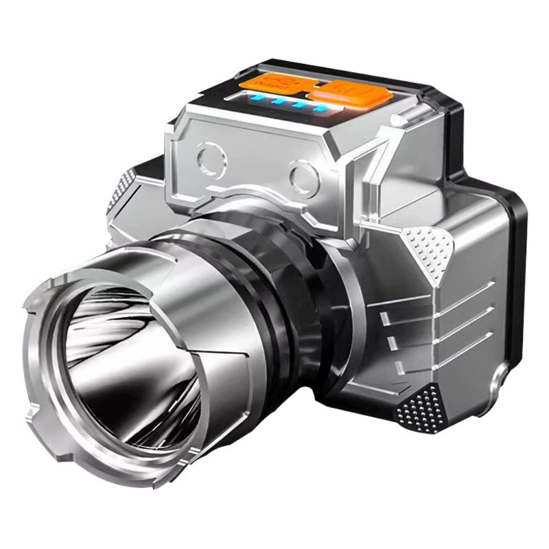 Маленький оптовый светодиодный налобный фонарь высокой яркости, фонарик на голову для активного отдыха, рыбалки, горнодобывающей промышленности, перезаряжаемый.