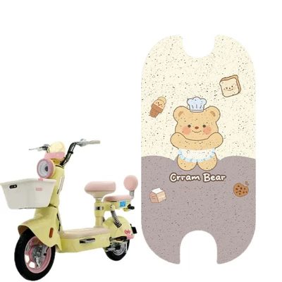 Foot Pads with Customizable Patterns: Electric vehicle foot mat