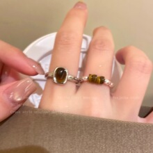 �����»���ʯ�й�vintage��ָŮС���OӋʳָ��͹��p�ݸ߼�ָ�h