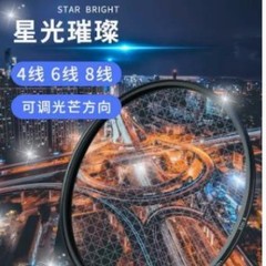 星の光の鏡の4/6/8線の十字の水の字の米のデジタル一眼レフカメラのフィルター