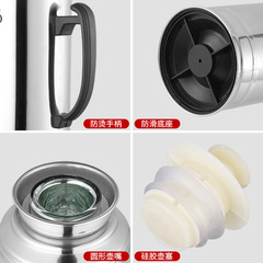 S588迷你不鏽鋼外殼家用熱水瓶真空玻璃內膽保溫暖壺學生小容量開