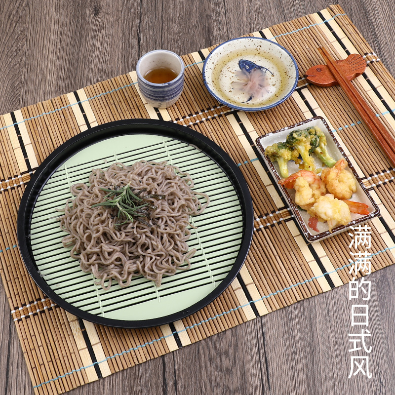 KATU輸入の水たまりの食事の皿のレストランは麺をすくい取って麺の家庭の食品級のトレーの日本料理の寿司を混ぜて水たまりの碗を配合します。|undefined