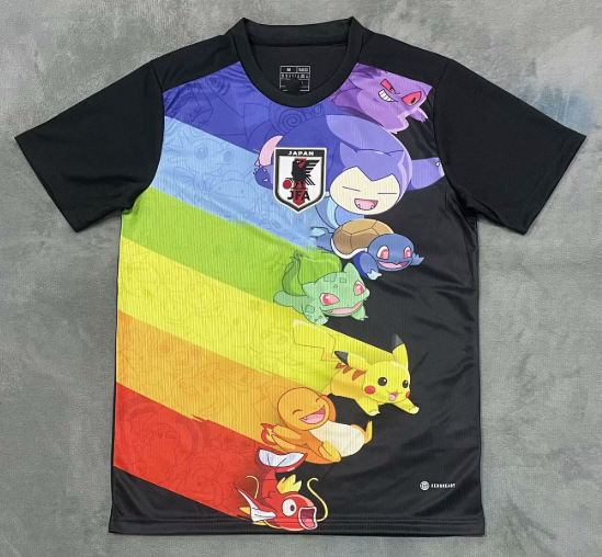 25-26 Nueva camiseta de anime de camiseta japonesa One Piece Samurai Sakura Dragon Ball Uniforme de fútbol transfronterizo de edición especial