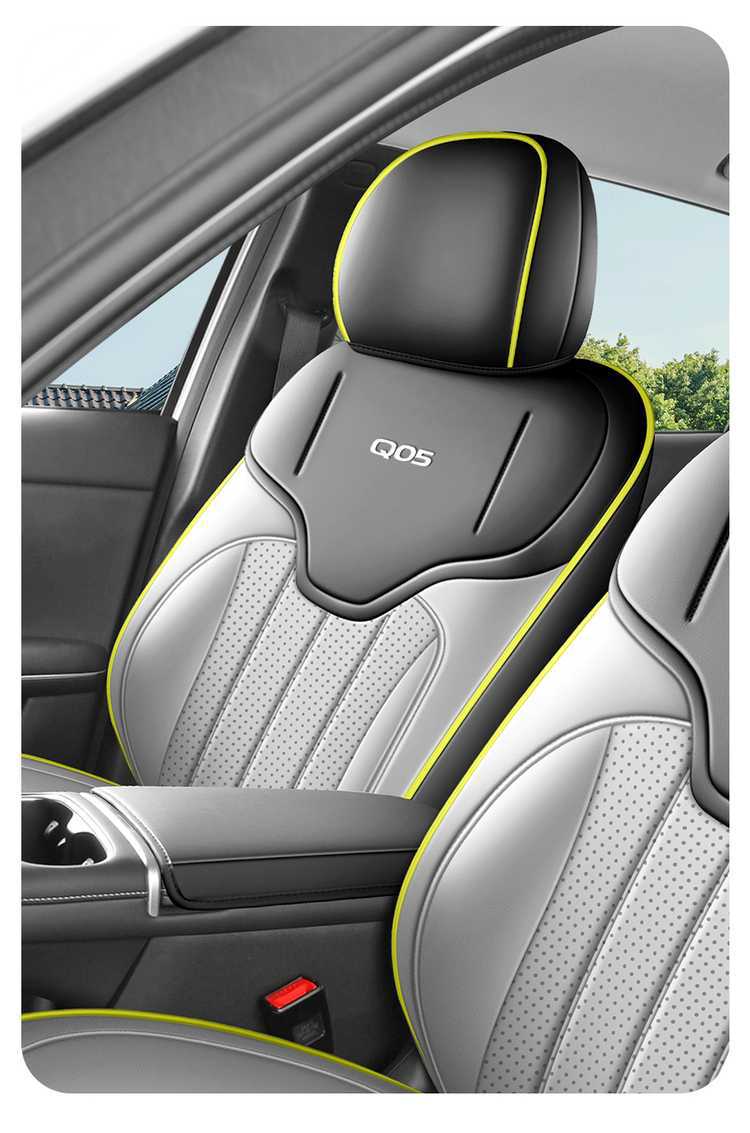 2026 New Model Changan Qiyuan Q05 Perforated Leather Car Seat Cushion, Universal for All Seasons, Full Surround Modified Seat Cover
