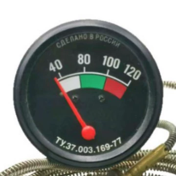 Cross-border product suitable for MTZ tractors, Russian agricultural machinery water temperature gauge, 1.8m long mechanical water temperature gauge (automobile instrument)