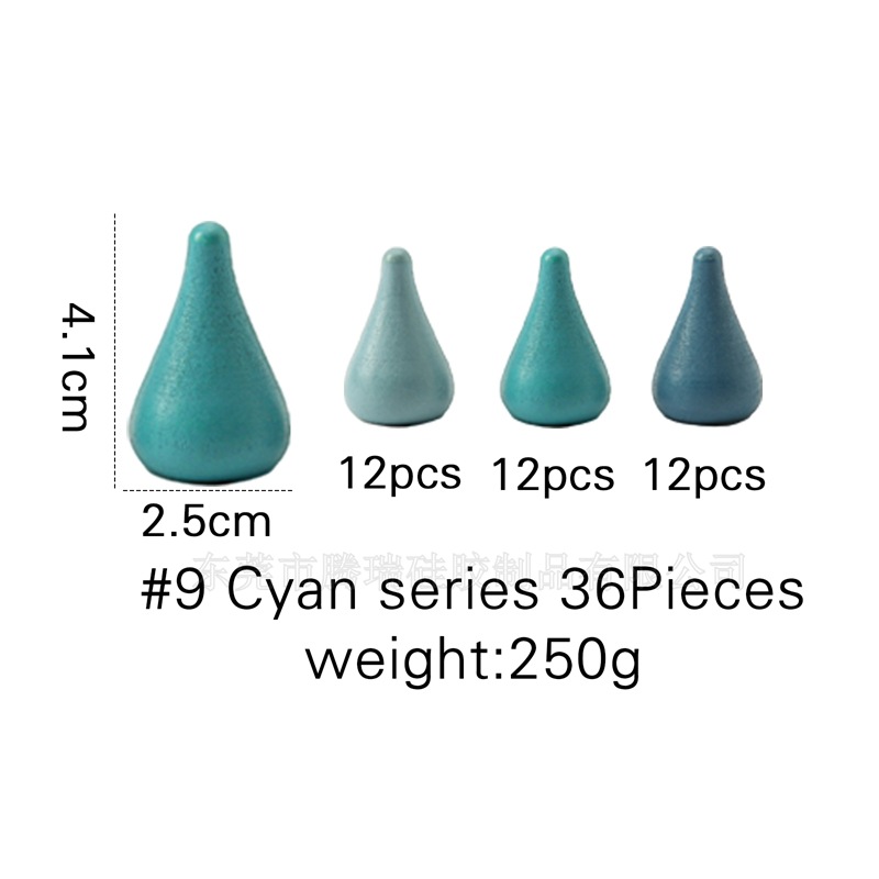 Nordic ins estilo cambiante del arco iris Bloques de Construcción Para Niños jengle pila de música juguetes educativos de educación temprana Montessori material didáctico