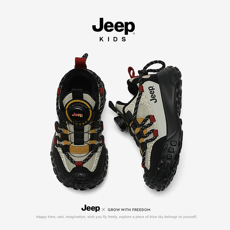 Jeep, детская спортивная обувь для мальчиков, демисезонная теплая обувь