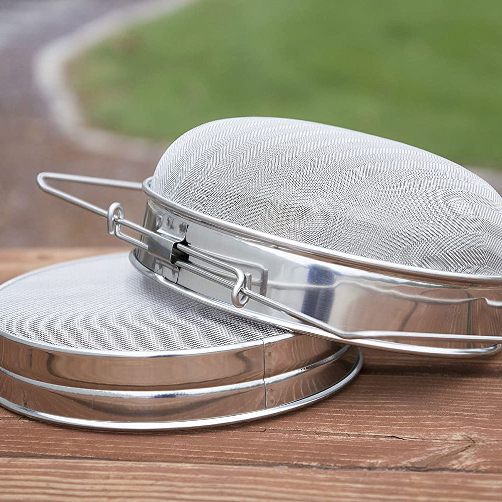 Export stainless steel double-layer filter honey filter retractable mesh beekeeping appliance
