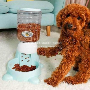 Press Anti-Choking Dog Machine Foot Pedal Tiktok Same Model Automatic Feeder Bowl Pet Feeder Dog Food Teddy Intelligence