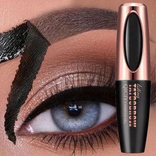 QICIY Cross-border Special for Tearing Eyebrow Dye Cream to Hold Makeup Lasting Waterproof Sweat-proof Natural Lasting Tearing Eyebrow Cream