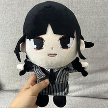 现货Adams Wednesday plush亚当斯星期三毛绒玩具公仔 美剧星期三