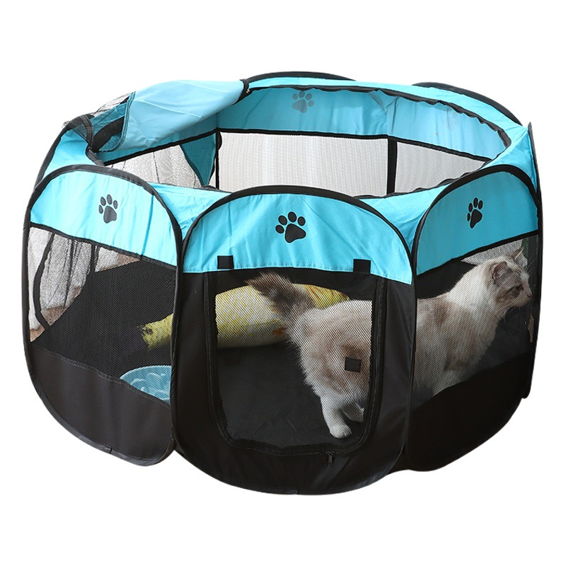 Transfronteriza octogonal para mascotas cerca de la tienda en stock perro que marcha colchón para mascotas semicerrado simple tienda al por mayor